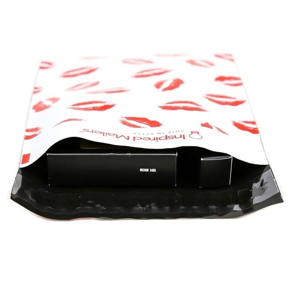 Inspired Mailers Weather Resistant Red Lips Poly Mailers Size 6โx9โ Lot of 25 - Picture 3 of 15